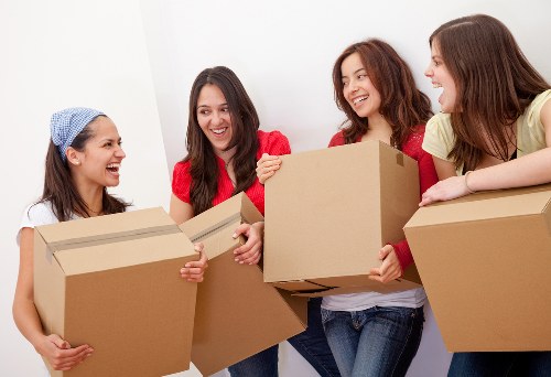Commercial removals van service for office transport