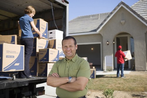 Moving truck for office and commercial relocations in Enfield