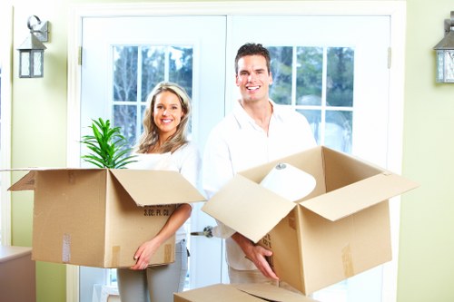 Furniture and box transport by van in Enfield