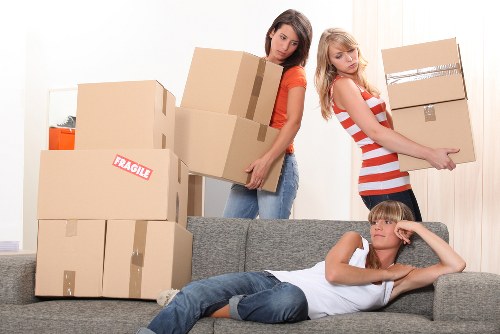 Checklist and packing supplies for an Enfield office move