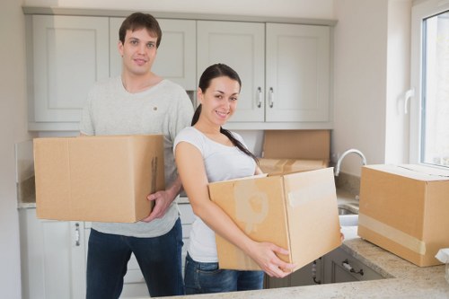 Local removals team supporting a home move in Enfield